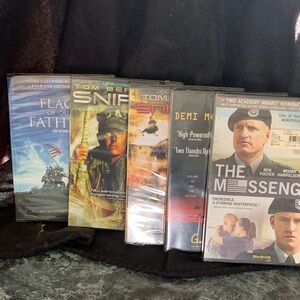 Collection of War and Drama DVDs